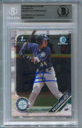 2019 Bowman Chrome Prospects bcp33 Julio Rodriguez Rookie BAS Authentic Auto