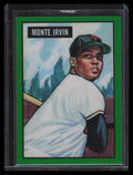 2017 Bowman Chrome '51 Bowman Green Refractor 3 Monte Irvin 66/99