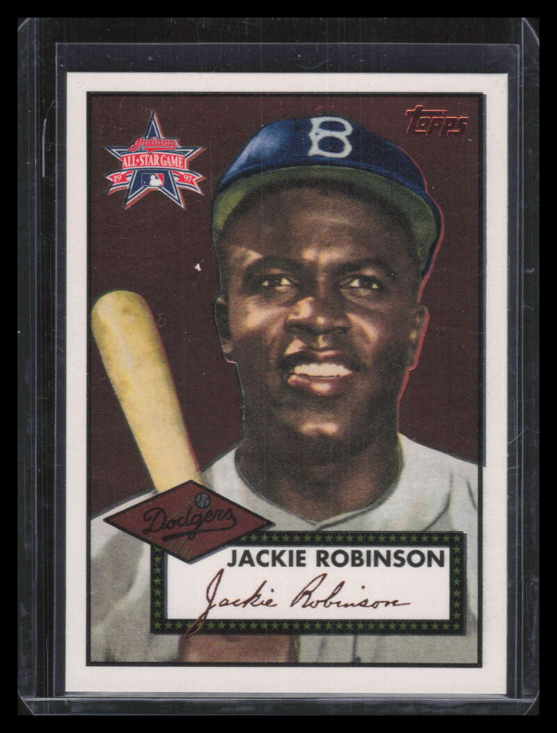 SOLD 136684 1997 FanFest Jackie Robinson 2 Jackie Robinson 1952 Topps