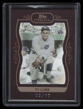2008 Topps Sterling Framed Burgundy 213 Ty Cobb 5/10