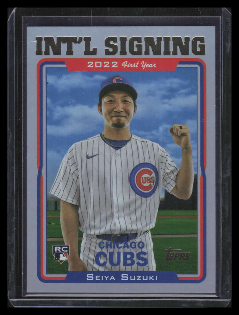 SOLD 136845 2022 Topps Archives '05 Draft Picks Silver Foil 344 Seiya Suzuki Rookie 38/50