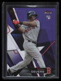 2018 Finest Purple Refractor 61 Rafael Devers Rookie 35/250