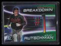 2019 Bowman Chrome Draft Breakdown Green Refractor Adley Rutschman Rookie 2/99