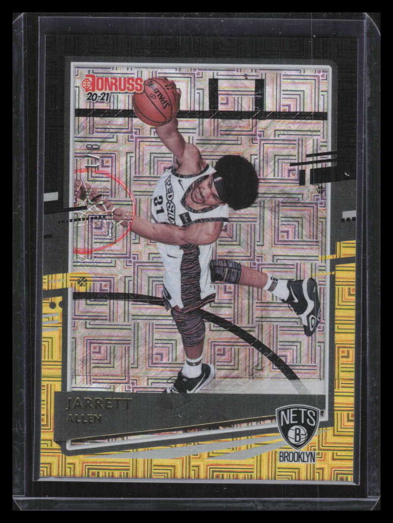 2020-21 Donruss Choice Black Gold 140 Jarrett Allen 1/8