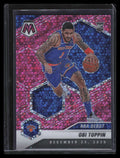 DELETE 136936 2020-21 Panini Mosaic Fast Break Pink Refractor 273 Obi Toppin Rookie 10/20