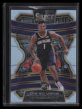 DELETE 136939 2019-20 Select Prizms Silver Refractor 1 Zion Williamson Rookie Concourse