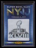 2014 Panini Father's Day Super Bowl Patch Super Bowl XLVIII Patch