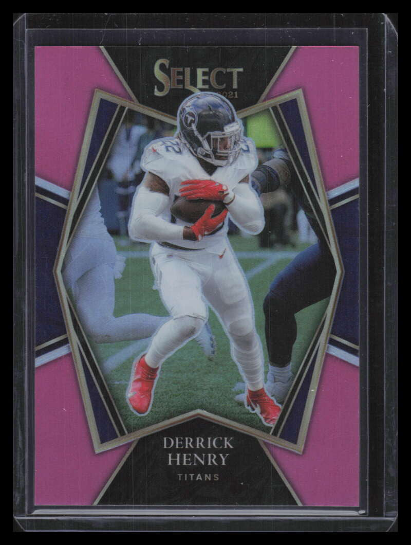 2021 Select Prizm Pink Refractor 133 Derrick Henry 5/10 Premier Level
