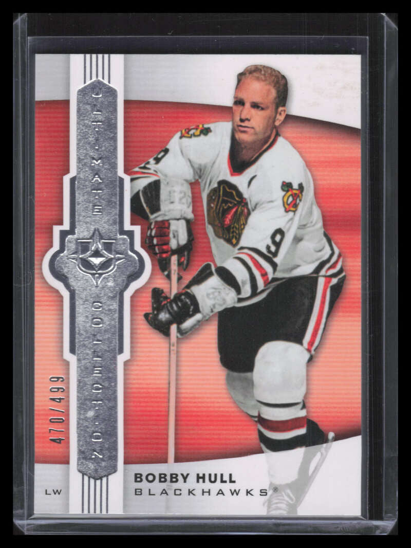 2007-08 Ultimate Collection 51 Bobby Hull 470/499