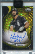 2022 Topps Chrome Black Autographs Gold Diamond Refractor Jose Abreu Auto 4/50