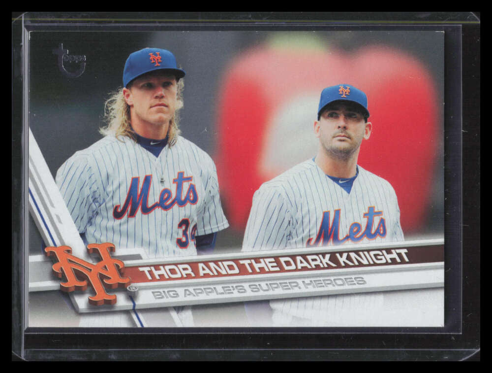 2017 Topps Vintage Stock 32 Thor and The Dark Knight Harvey Syndergaard 47/99