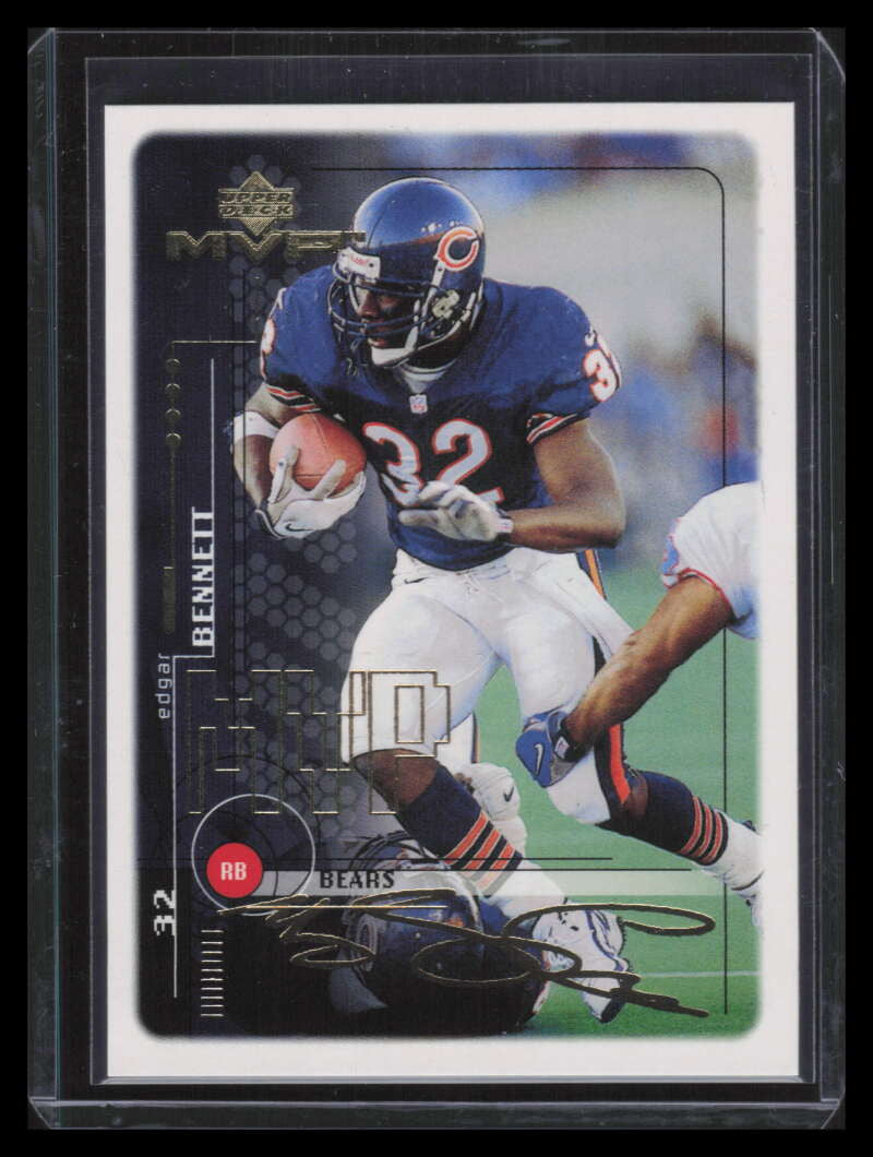SOLD 137261 1999 Upper Deck MVP Gold Script 34 Edgar Bennett 2/100