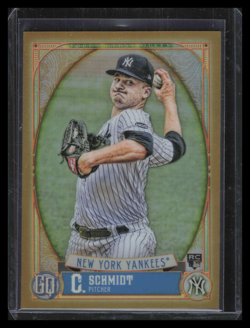 2021 Topps Gypsy Queen Chrome Gold Refractor 195 Clarke Schmidt Rookie 29/50