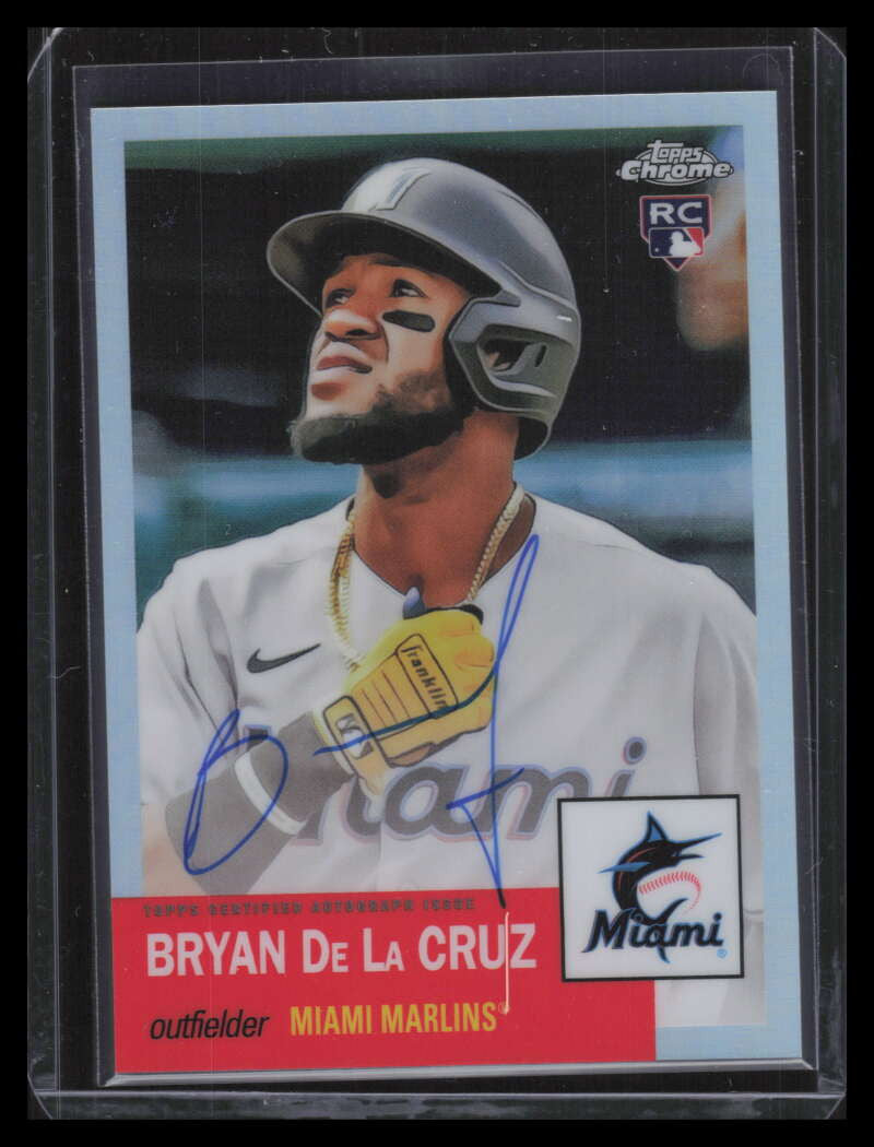 DELETE 137314 2022 Topps Chrome Platinum Autographs Refractor Bryan De La Cruz RC Auto 57/199