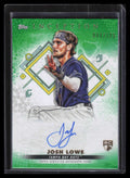 DELETE 137335 2022 Topps Inception Emerging Stars Autograph Green Josh Lowe Rookie Auto 88/125