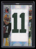 2008 Topps Letterman Patches Jersey Number Xfractor Brian Brohm Rookie Patch 3/3