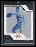 2008 Topps Triple Threads Framed Printing Plate Cyan 36 Rich Harden 1/1