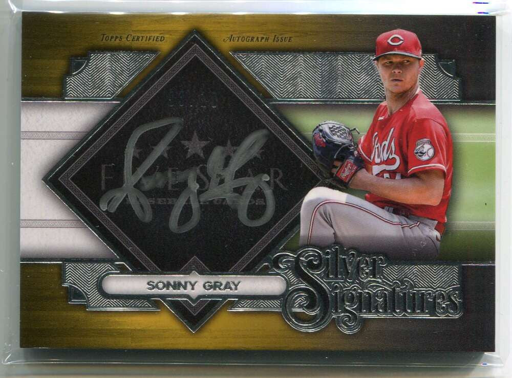 SOLD 137394 2022 Topps Five Star Silver Signatures Gold SSSG Sonny Gray Auto 3/10