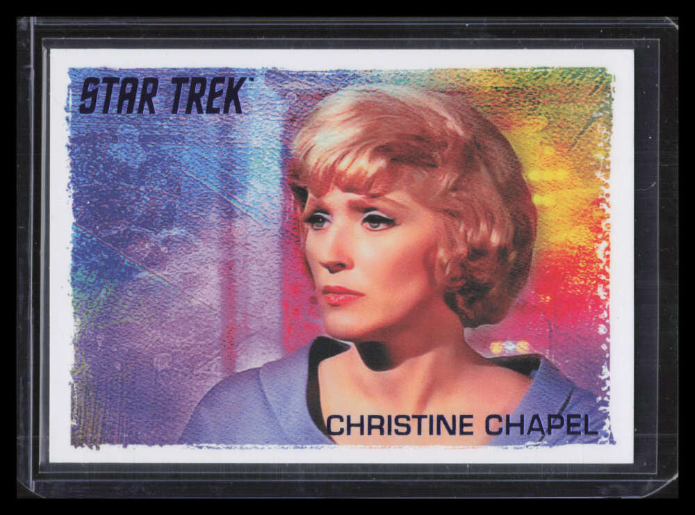 2021 Rittenhouse Women of Star Trek Art and Images Blue 3 Christine Chapel 21/99