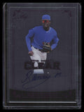2018 Leaf Trinity Clear Autographs Purple carm1 Ronny Mauricio Rookie Auto