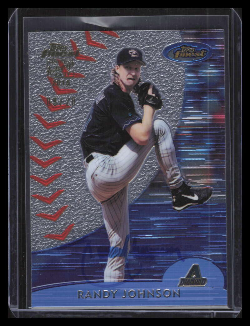 2016 Finest Originals Buyback Autographs RJ Randy Johnson Auto 8/20 2000