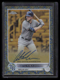 2022 Topps Gilded Chrome Gold Autographs Blue Refractor Austin Meadows Auto /50