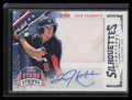 DELETE 137559 2015 USA Stars Stripes Silhouettes Signature 42 Jack Flaherty RC Jersey Auto /25