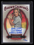 DELETE 137575 2020 Upper Deck Goodwin Champions Autographs Inscriptions Stevie Wisz Auto 22/50