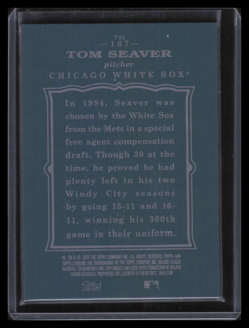 2007 Topps Sterling 167 Tom Seaver 57/250