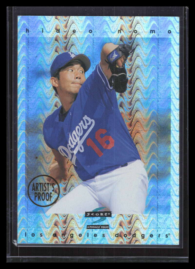 1997 Score Showcase Series Artist's Proofs 159 Hideo Nomo