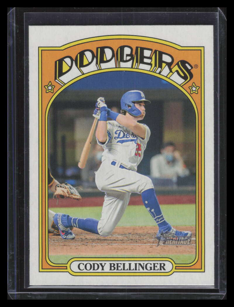2021 Topps Heritage Action Variations 173 Cody Bellinger SP