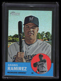 DELETE 137814 2012 Topps Heritage Chrome Black Refractor hp16 Aramis Ramirez 38/63