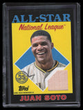 2023 Topps '88 Topps All Star Relics Black 88asrjs Juan Soto Bat 38/199