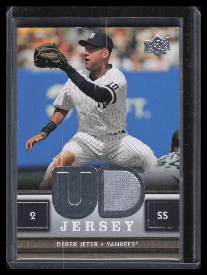 2008 Upper Deck UD Game Materials DJ Derek Jeter Jersey