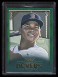 2018 Topps Gallery Green 127 Rafael Devers Rookie 39/99