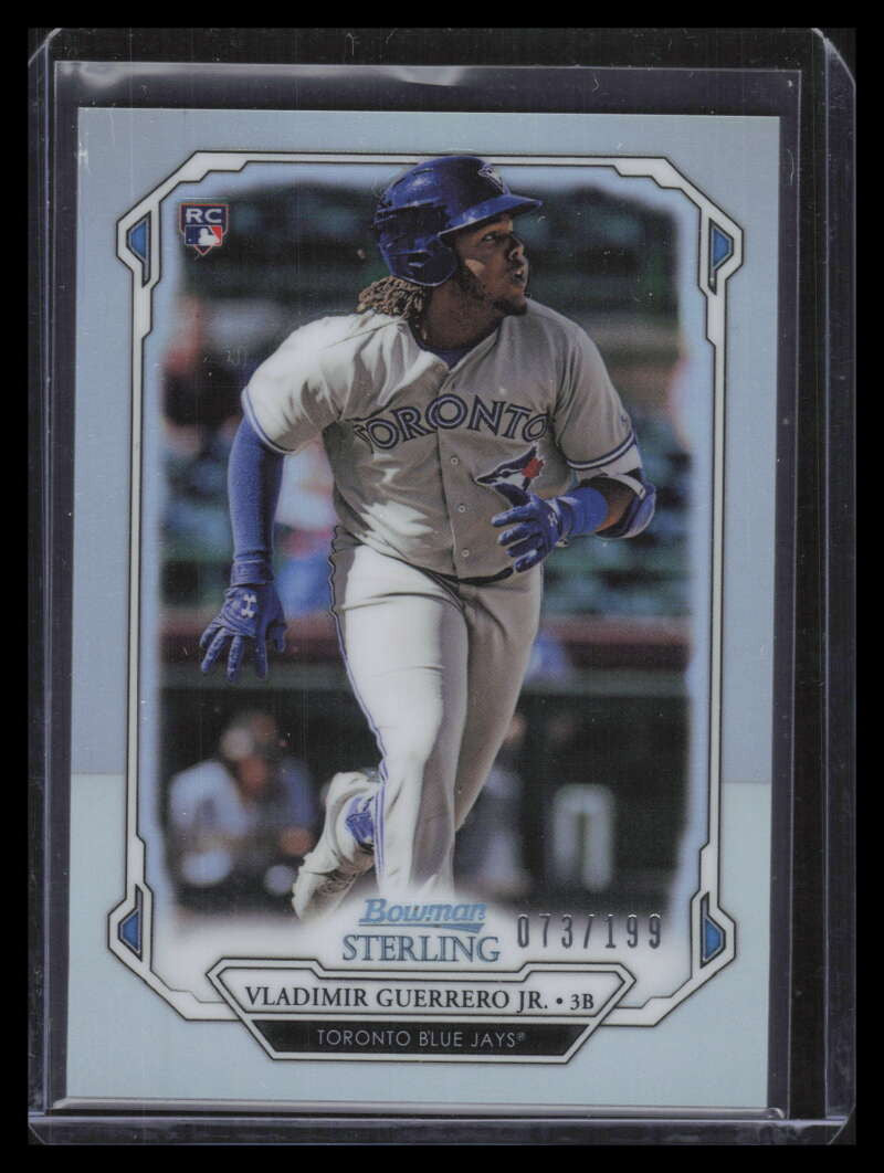 2019 Bowman Sterling Rookies Refractor bsr89 Vladimir Guerrero Jr. Rookie 73/199