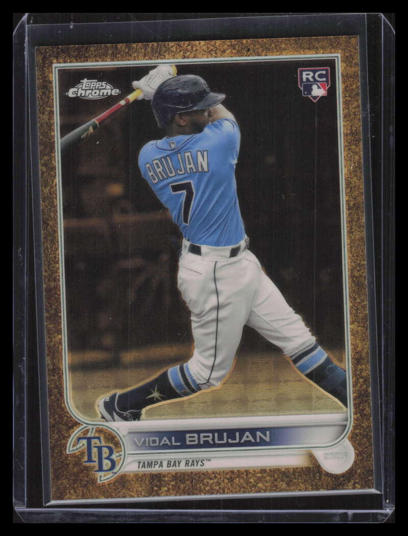 2022 Topps Gilded Collection Chrome Superfractor 138 Videl Brujan Rookie 1/1