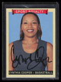 2008 Upper Deck Goudey Sport Royalty Autographs CC Cynthia Cooper Auto