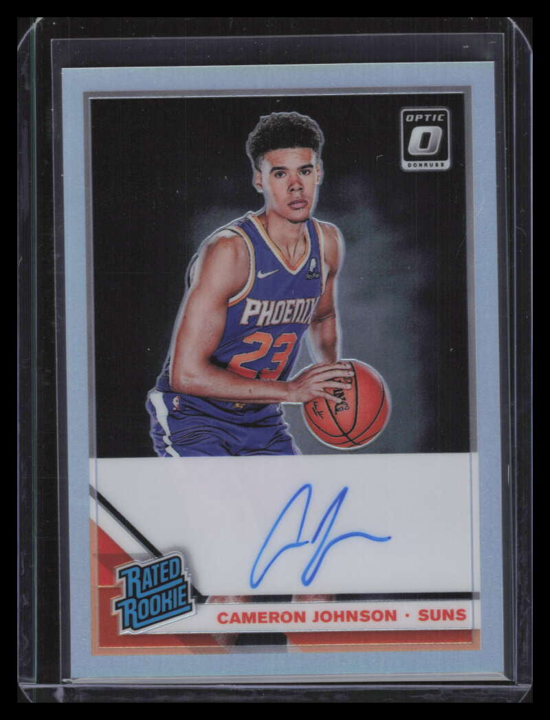 DELETE 138023 2019-20 Donruss Optic Rated Signatures Holo 200 Cameron Johnson Rookie Auto