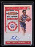 DELETE 138065 2019-20 Panini Contenders Finals Ticket 104 Matisse Thybulle Rookie Auto 17/49