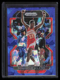 2021-22 Panini Prizm Prizms Blue Ice Refractor 252 Dominique Wilkins 7/125