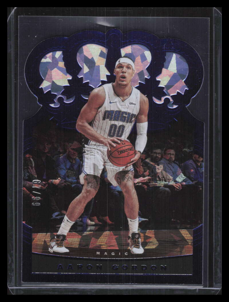 2020-21 Crown Royale Crystal Blue 70 Aaron Gordon 67/99