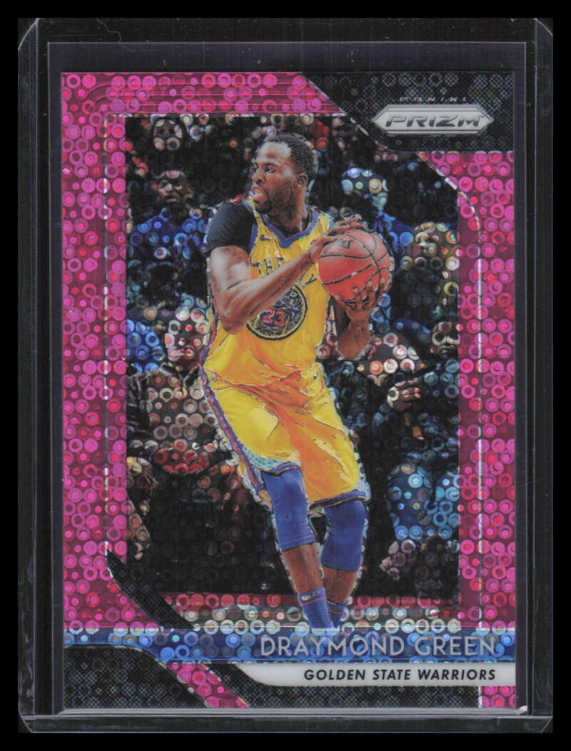 2018-19 Panini Prizm Prizms Fast Break Pink Refractor 272 Draymond Green 41/50