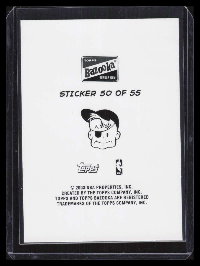 SOLD 138217 2003-04 Bazooka Four on One Stickers Milicic Bosh Carmelo Anthony LeBron Rookie