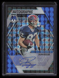 2023 Panini Mosaic Autographs Mosaic Blue 21 Don Beebe Auto 71/99