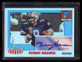 2005 Topps All American Autographs Chrome Refractor ATK Tommy Kramer Auto 2/55