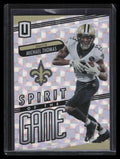 2019 Panini Unparalleled Spirit of the Game Hyper 1 Michael Thomas 15/25
