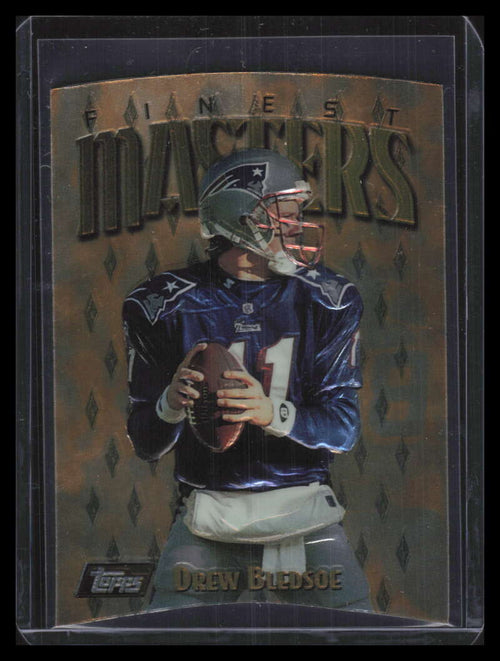 1997 Finest Embossed 345 Drew Bledsoe Gold Rare