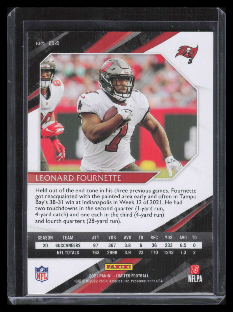 2021 Limited Amethyst Spotlight 84 Leonard Fournette 3/15