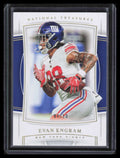 2019 Panini National Treasures Holo Gold 30 Evan Engram 4/10
